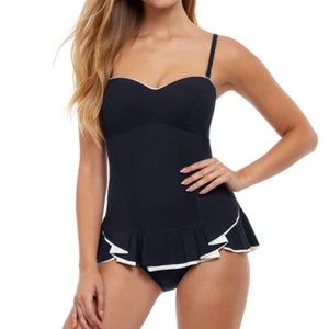 Gottex 1 Piece Skirted Swimsuit